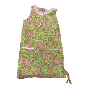 LILLY PULITZER Kids Floral dress - Pink and Green